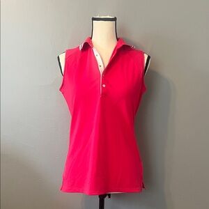 Ralph Lauren Sleeveless Polo - Vivid Pink